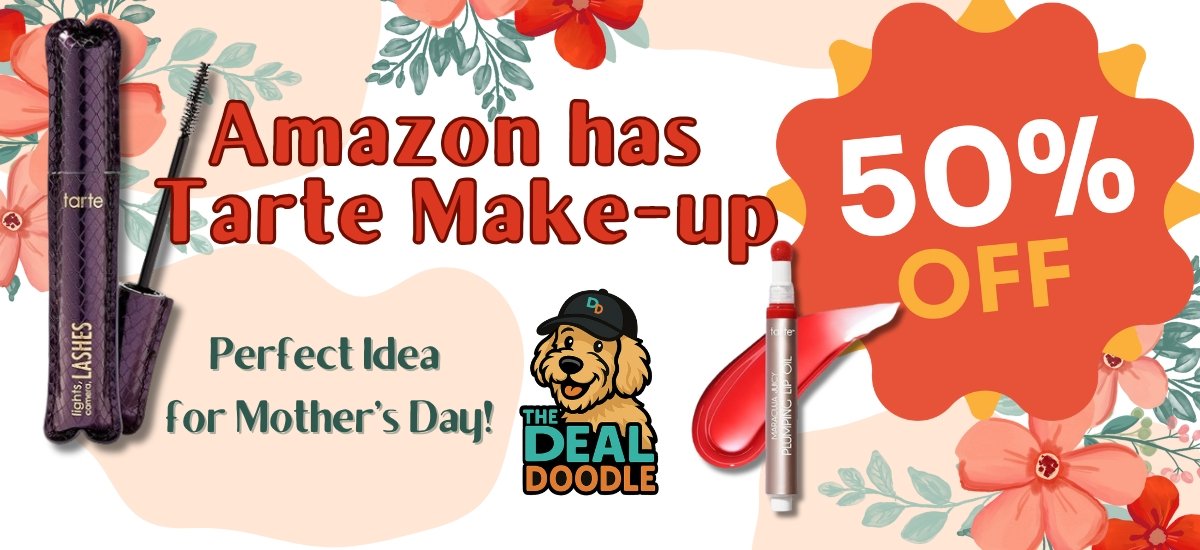 Tarte Make-up 50% off on Amazon