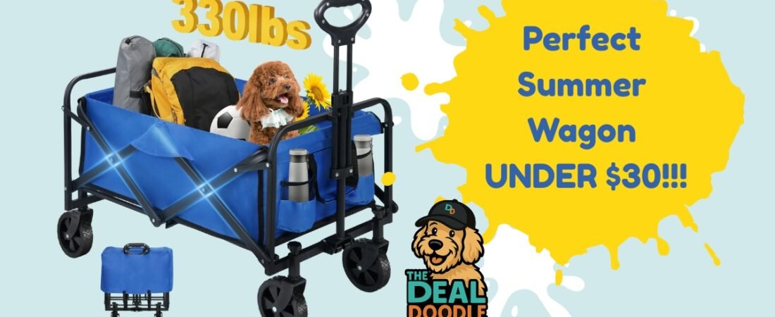 Haulin’ in Style: Foldable Wagon Deal You Won’t Want to Miss!