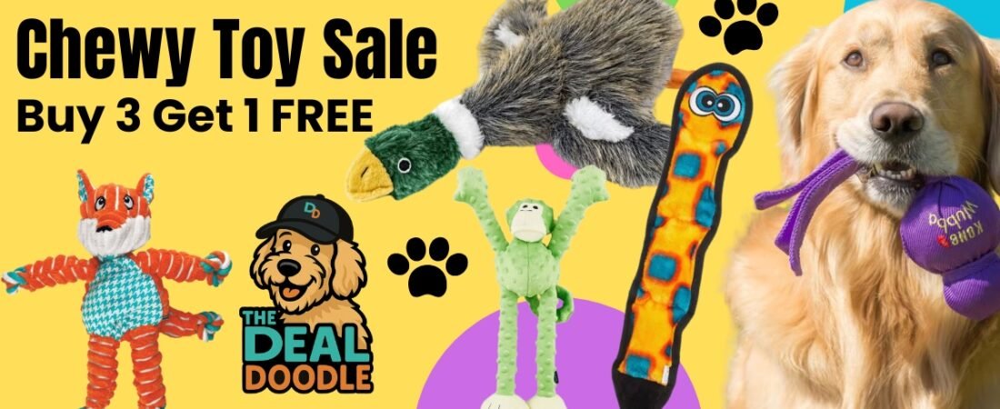 Time to Paws and Play: Chewy’s Buy 3, Get 1 FREE Toy Deal!