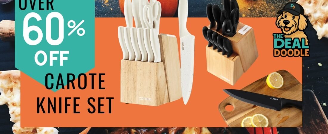 🧑‍🍳 Slice, Dice, and Look Nice – Hot Knife Set Deal from Walmart!