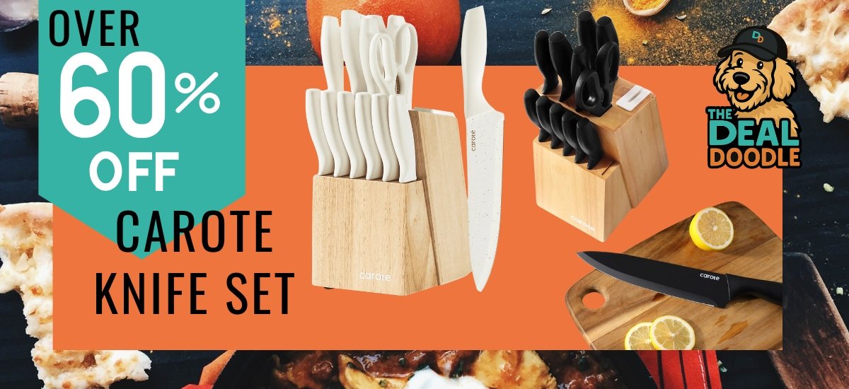 🧑‍🍳 Slice, Dice, and Look Nice – Hot Knife Set Deal from Walmart!