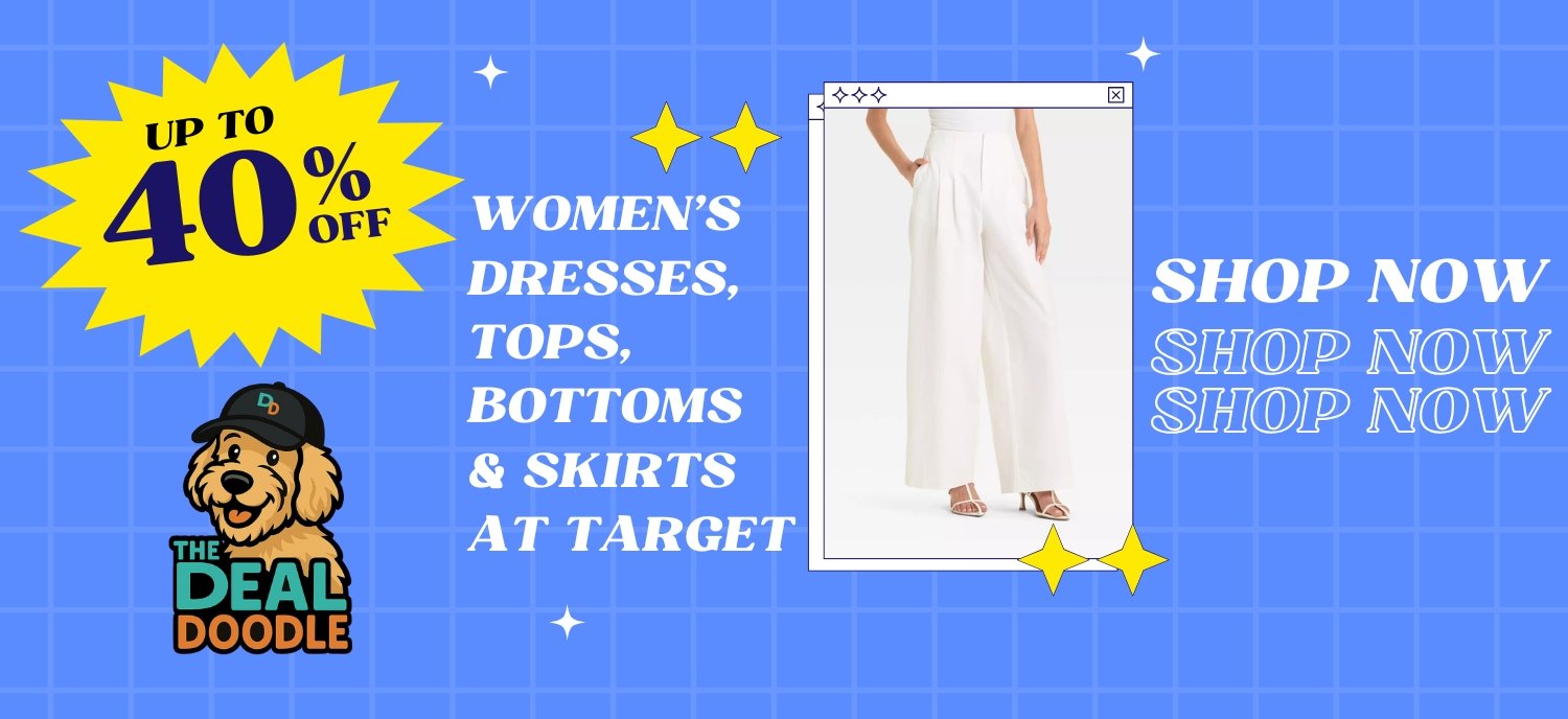🛍️ Target Alert: Up to 40% Off Women’s Clothing — Perfect Time to Treat Yourself!
