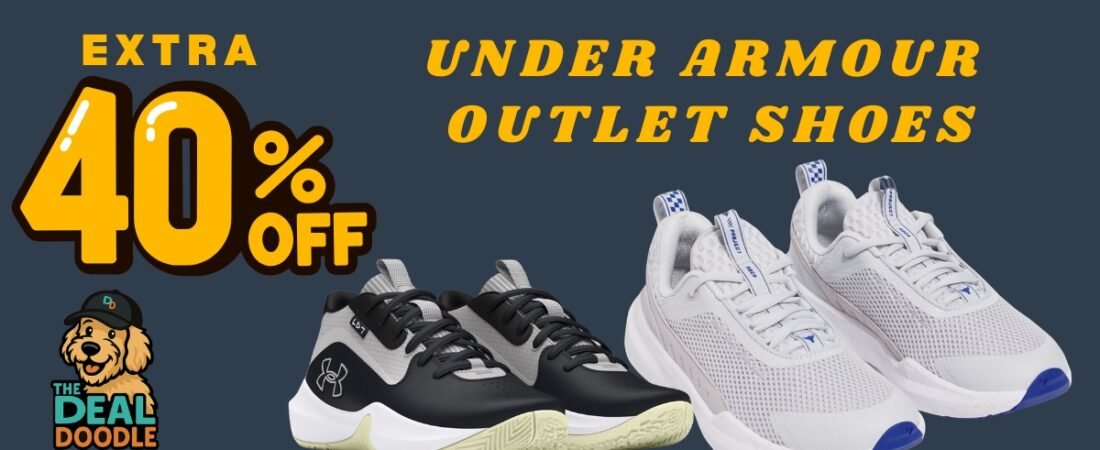 🚨 Hot Paw-some Shoe Alert! 🐾 Extra 40% Off Under Armour Shoes!