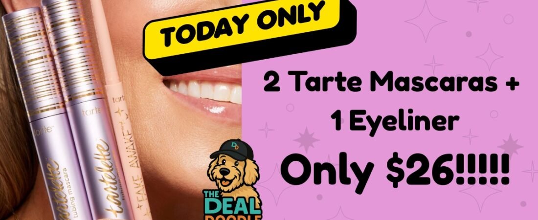 Tarte Mascara Deal That’ll Make Your Lashes Wag!