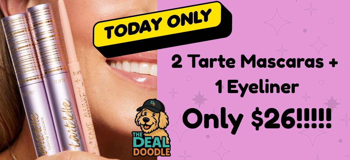 Tarte Mascara Deal That’ll Make Your Lashes Wag!
