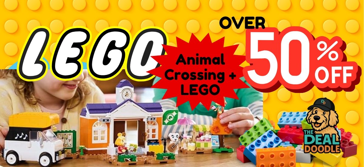 🐾 Pawsome Deal for Animal Crossing + LEGO Fans!