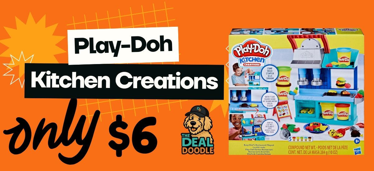 Hot Buy Alert: Play-Doh Kitchen Creations Busy Chef’s Restaurant Playset — Just $6.01!