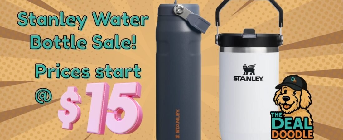 Stanley Water Bottles on Sale — Hydration Just Got Cheaper, Humans!