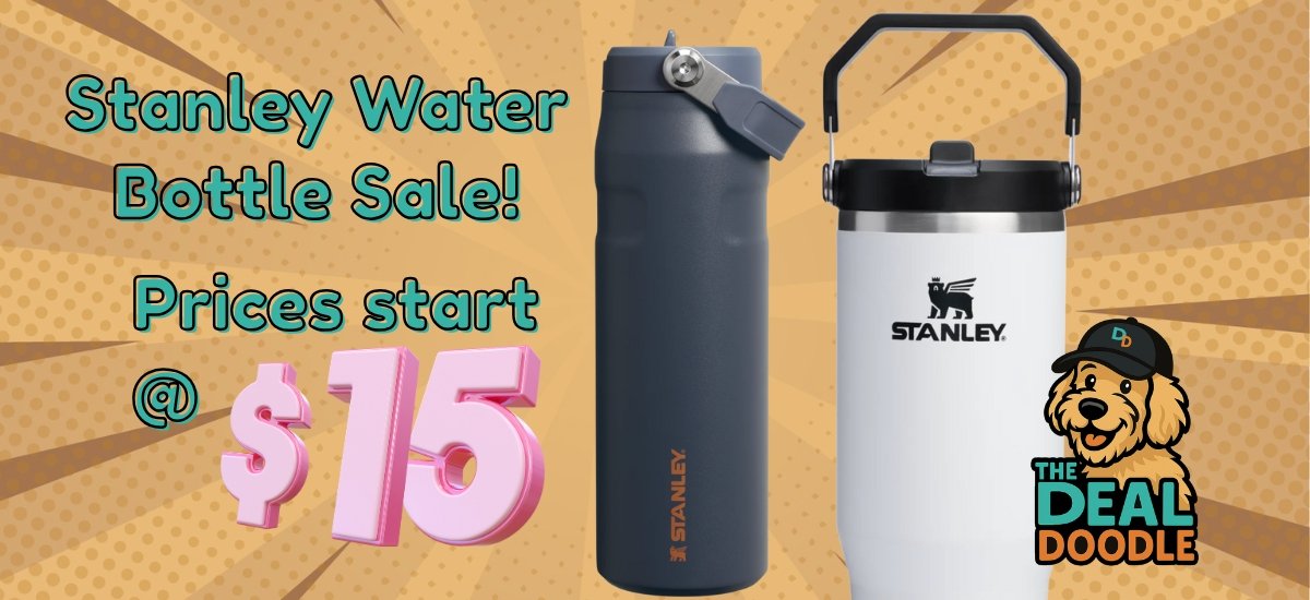 Stanley Water Bottles on Sale — Hydration Just Got Cheaper, Humans!