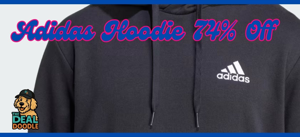 🐾 Score HUGE Savings on Adidas Hoodies – Up to 74% Off! 🐾