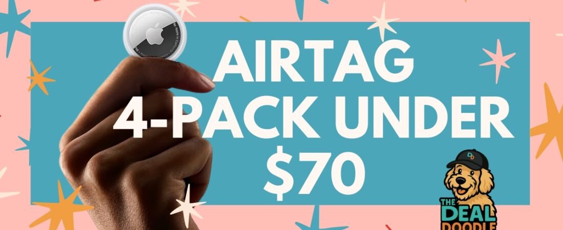 🎯 Prime Day Alert: Score a 4-Pack of Apple AirTags for Just $67.99! (Reg. $99) 🐾