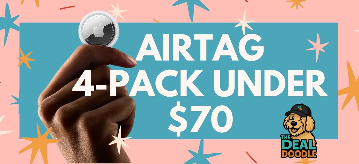 🎯 Prime Day Alert: Score a 4-Pack of Apple AirTags for Just $67.99! (Reg. $99) 🐾