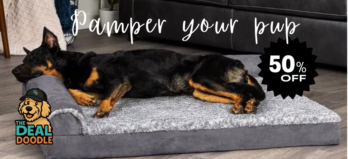 ✅ Pamper Your Pup: Save 50% on This FurHaven Orthopedic Dog Bed!