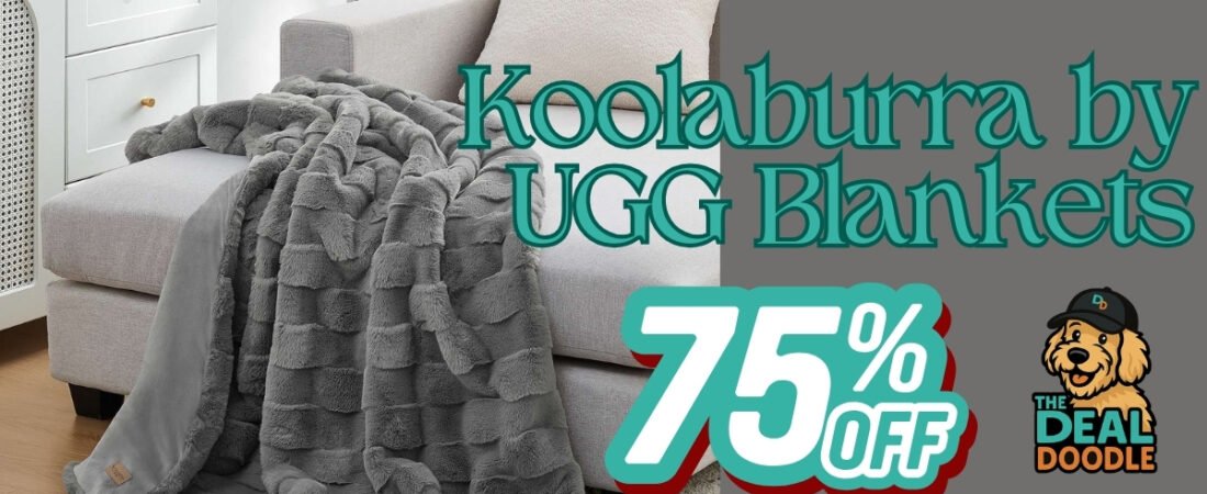 🐾 Cozy Deal Alert: Koolaburra by UGG Blankets up to 75% Off at Kohl’s!