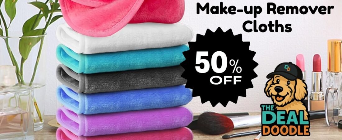 🐾 Beauty Steal: 7-Pack Makeup Remover Cloths Just $6.99 on Amazon!