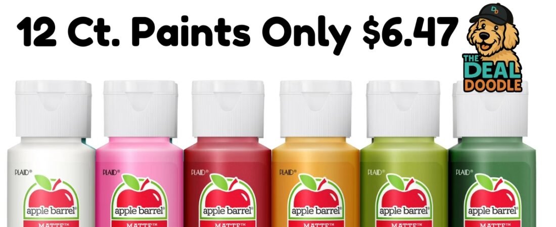 🎨 Hot Walmart Craft Supplies Sale – Paints, Canvases & Brushes from Just $5!