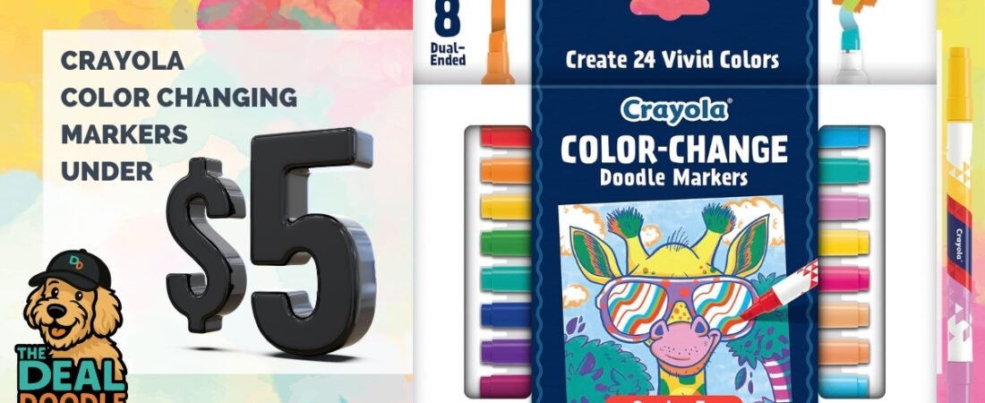 Crayola Color Changing Markers Only $4.95 (Reg. $10.99)