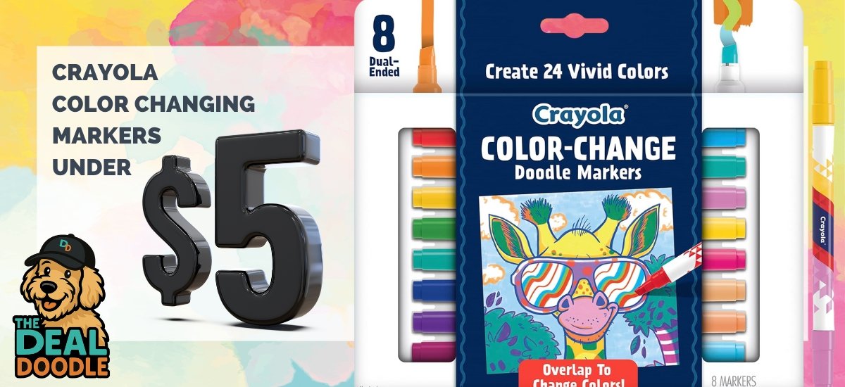Crayola Color Changing Markers Only $4.95 (Reg. $10.99)