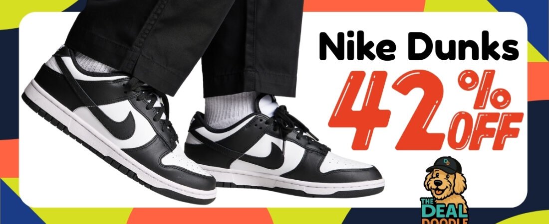 Score Nike Panda Dunks on Sale for Just $69.99 (Regularly $120)! 🐼👟