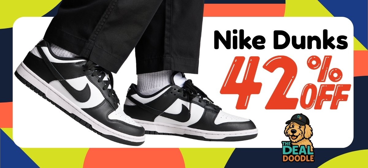Score Nike Panda Dunks on Sale for Just $69.99 (Regularly $120)! 🐼👟