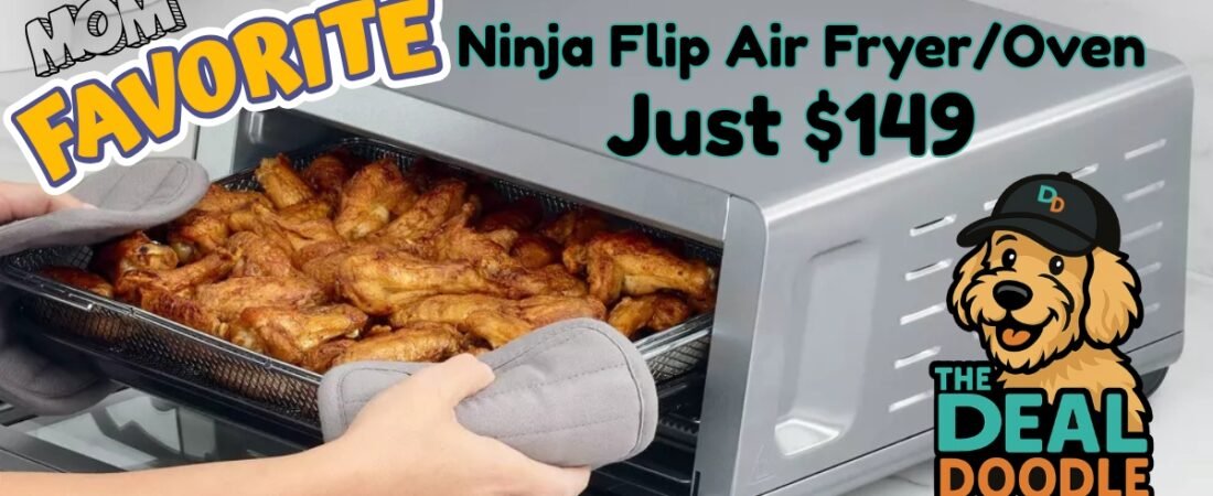 Ninja Flip Toaster Oven & Air Fryer ONLY $149.99 (Reg. $219.99) at Target 🐾 Mom’s Favorite Kitchen Appliance!