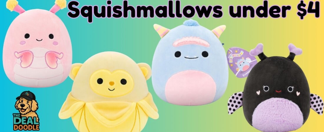 Hot Squishmallow Deal – Score 5 for Just $18.10 on Amazon! 🐶💖