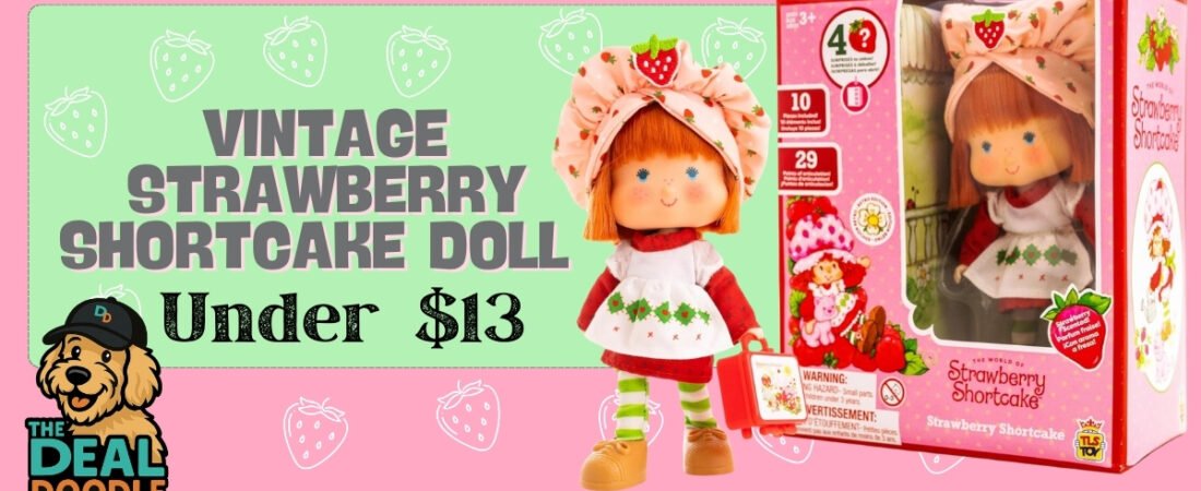 🍓 Vintage Strawberry Shortcake Doll Deal on Amazon!