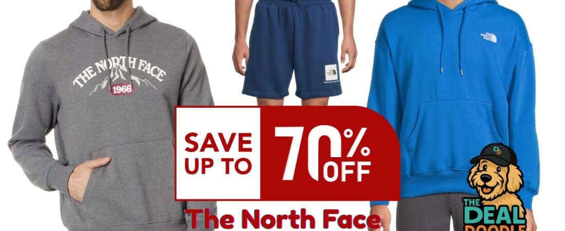 Save Up to 70% on The North Face at Zappos 🐾