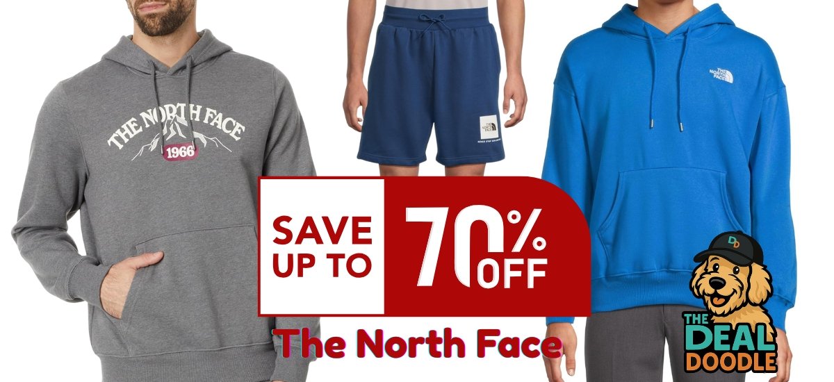 Save Up to 70% on The North Face at Zappos 🐾
