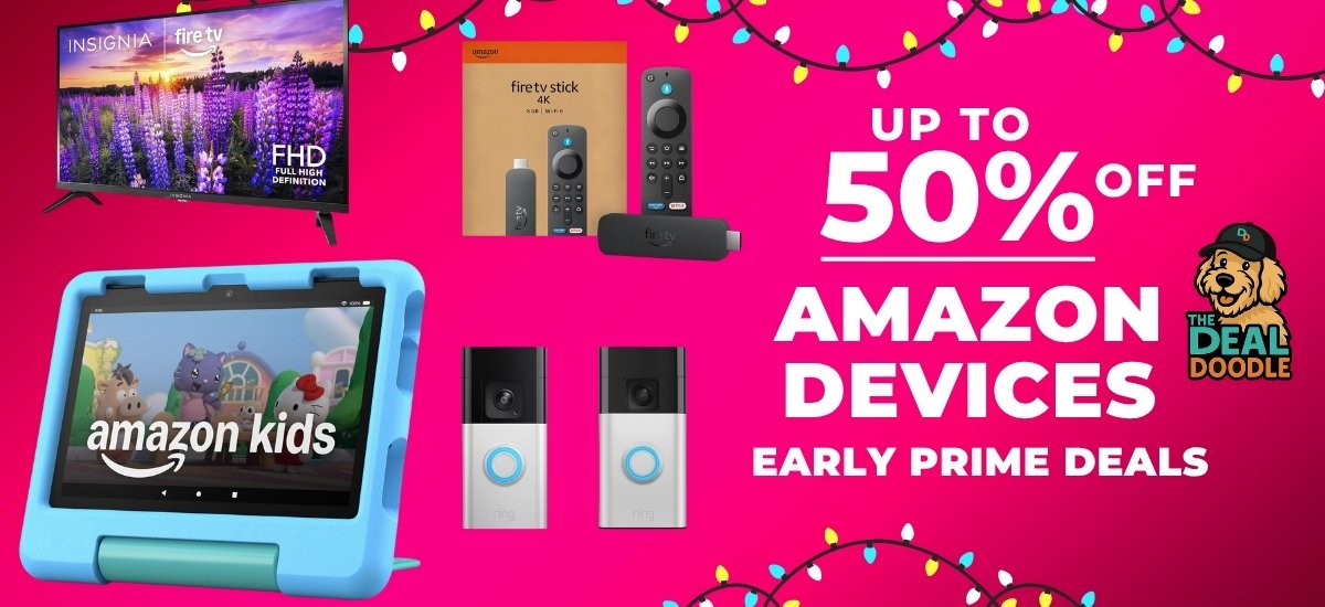 🐾 Early Prime Day Deal – Save up to 50% on Amazon Devices!