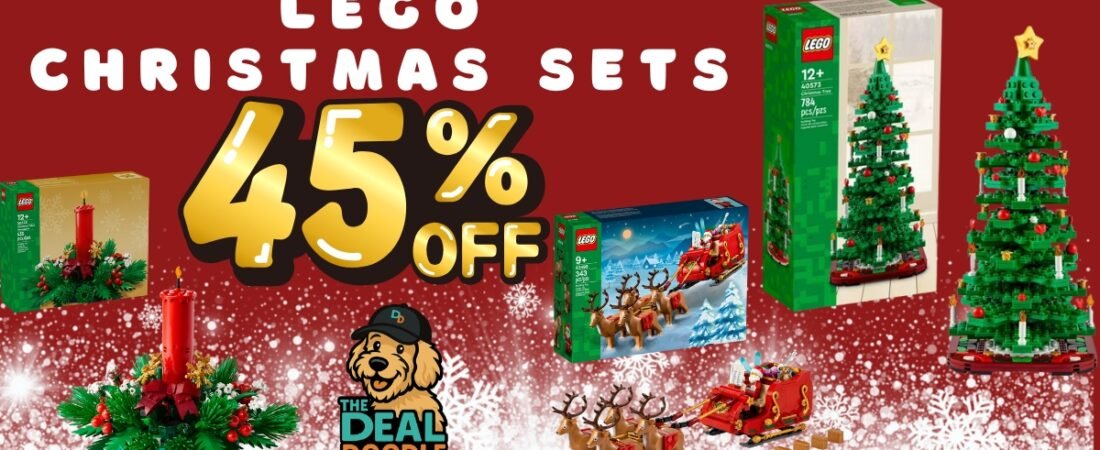 Christmas LEGO Deals — Festive Sets for Just $25!