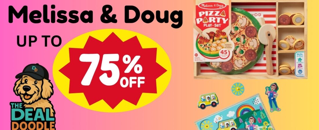 Melissa & Doug Toys Up to 74% Off at Amazon Haul! Perfect Gifts for Little Ones!