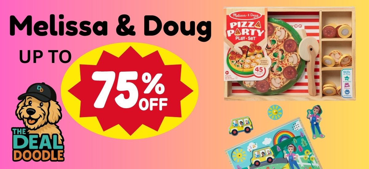 Melissa & Doug Toys Up to 74% Off at Amazon Haul! Perfect Gifts for Little Ones!