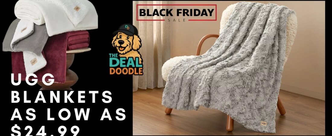 🛏️ UGG Blankets as Low as $24.99 at Macy’s! (Black Friday Deal!)