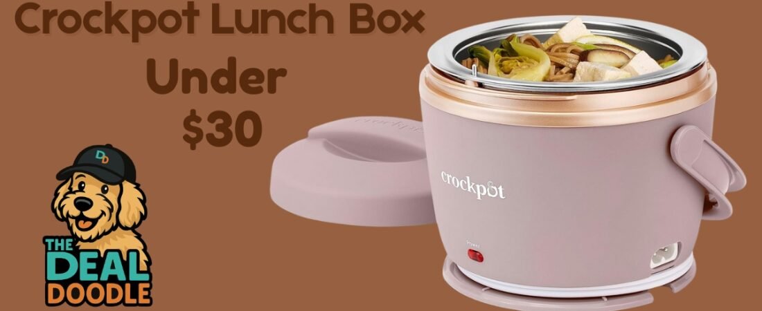🥣 Keep Lunch Warm This Winter! 20 oz Electric Lunch Box ONLY $29.99 on Amazon 🐾