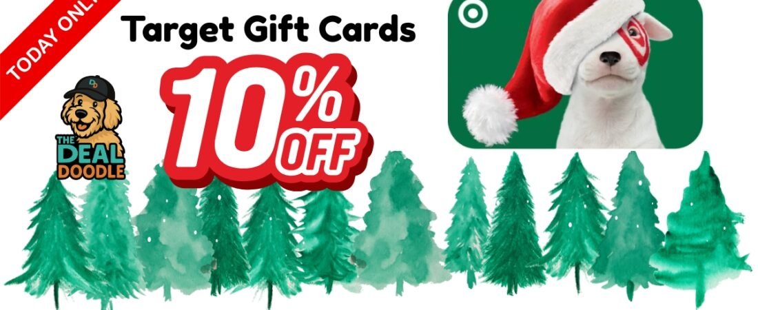 🐾 Target Circle Members! Save 10% on Target Gift Cards — Today Only!