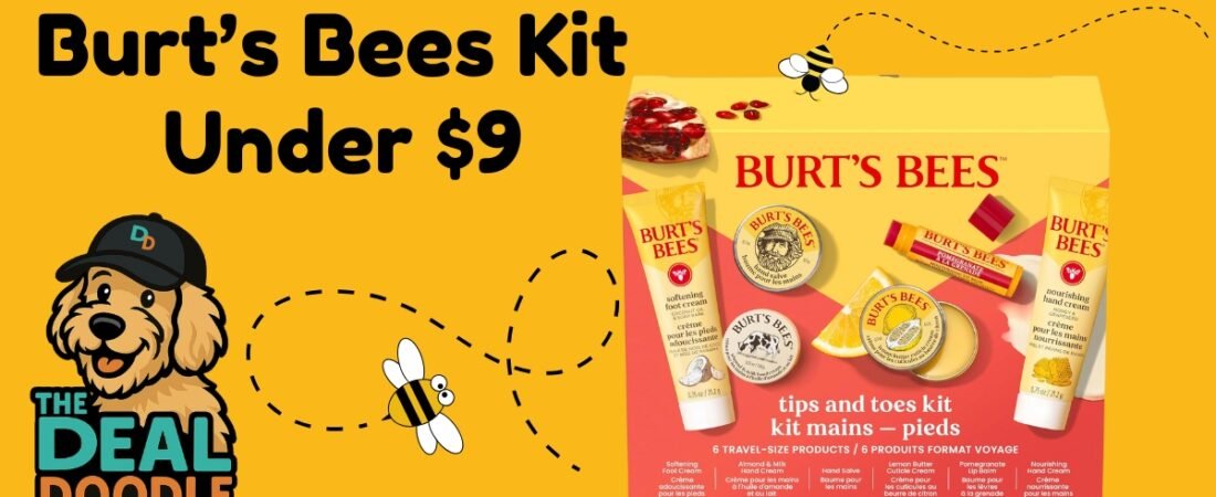 🐾 Burt’s Bees Kit under $9 🐾