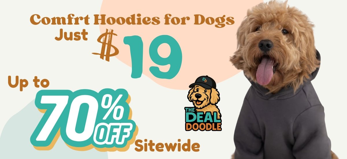 🐾 Comfrt Dog Hoodies as low as $19 🐾