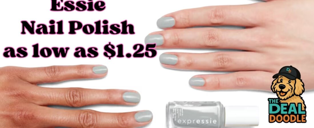 🐾 Paws-itively amazing deal on Essie Nail Polish 🐾