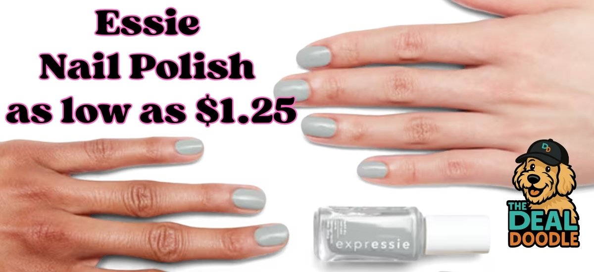 🐾 Paws-itively amazing deal on Essie Nail Polish 🐾