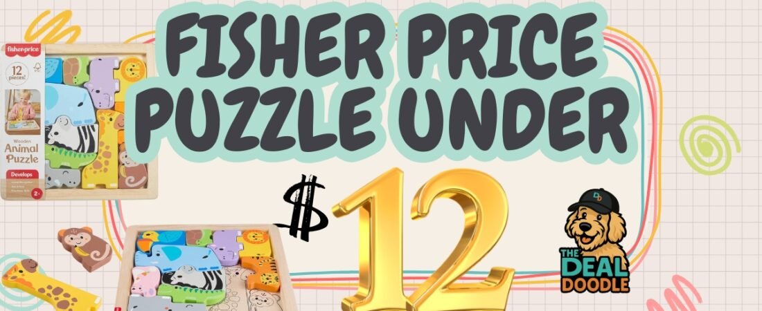 🐾🧩 Puzzle Fun for Little Hands under $12! 🧩🐶