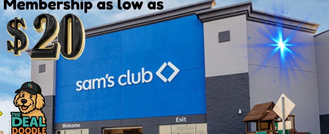 🐾 Big Savings Alert for Sam’s Club Membership 🛒🐶
