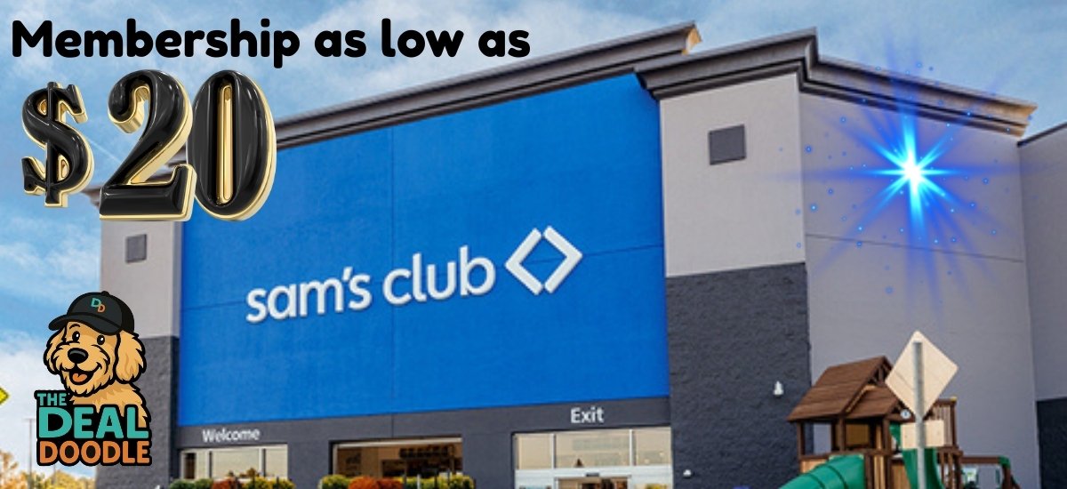 🐾 Big Savings Alert for Sam’s Club Membership 🛒🐶
