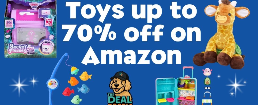 🐾🎉 Huge Toy Deals for Little Ones – Up to 70% Off on Amazon! 🎉🐶