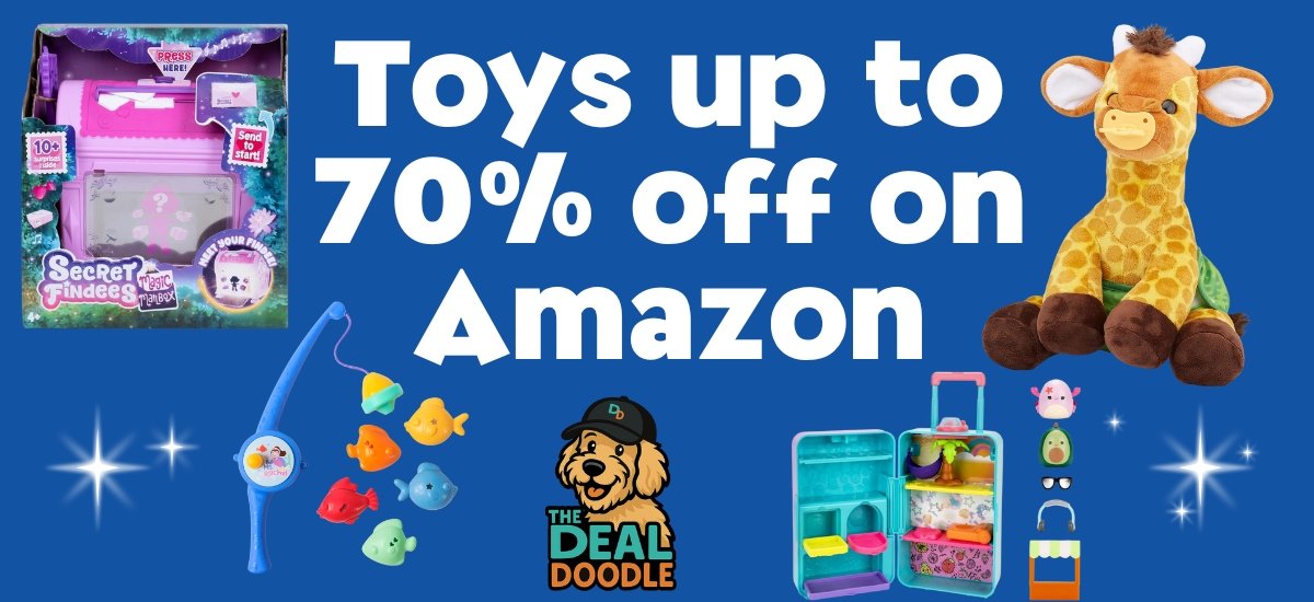 🐾🎉 Huge Toy Deals for Little Ones – Up to 70% Off on Amazon! 🎉🐶