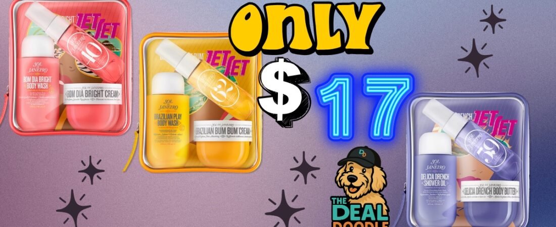 🐾🌴 Sol de Janeiro Jet Set minis for just $17 🌴🐶