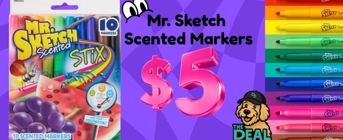 🐾 Mr. Sketch Marker Deal That Smells Like FUN! ✏️🌈