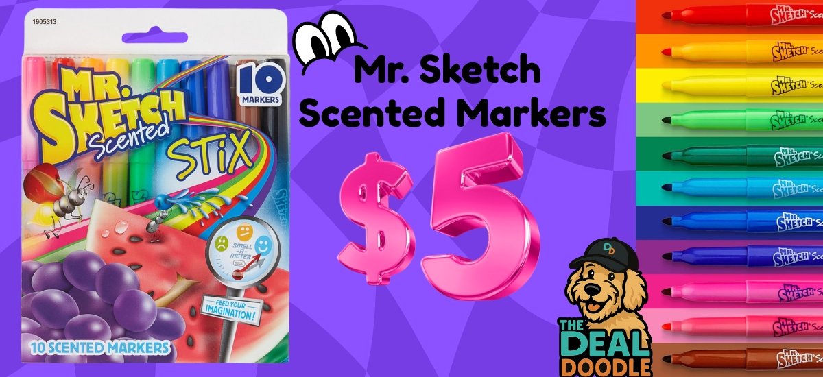 🐾 Mr. Sketch Marker Deal That Smells Like FUN! ✏️🌈