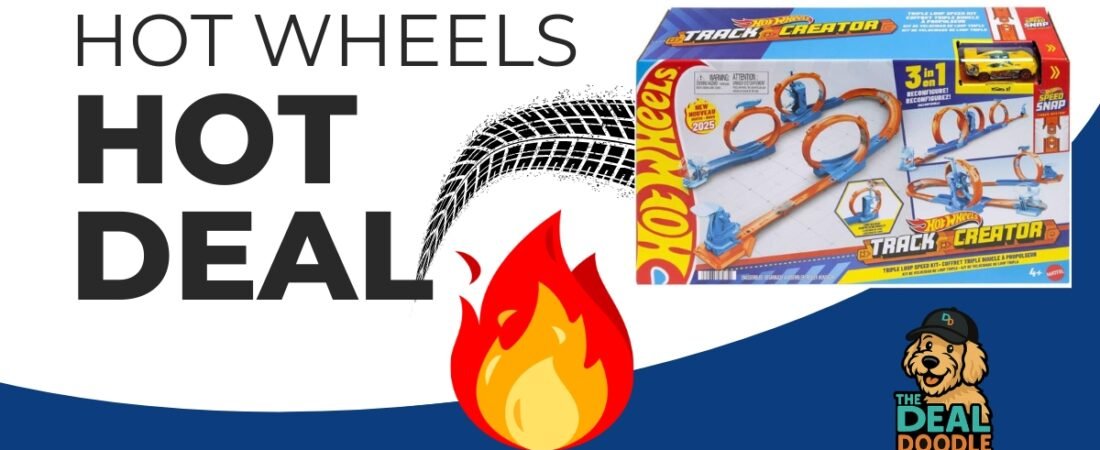Hot Wheels Deal Alert: Score This Hot Wheels Track Set for Just $15.89 at Amazon or Target 🐾🚗