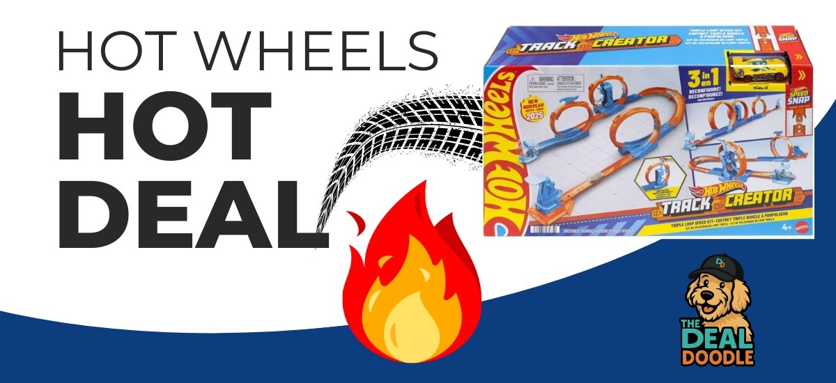 Hot Wheels Deal Alert: Score This Hot Wheels Track Set for Just $15.89 at Amazon or Target 🐾🚗
